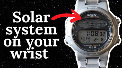 watch that replicates the movement of solar system|Solar System in a Watch: Why the Casio cosmophase is an .